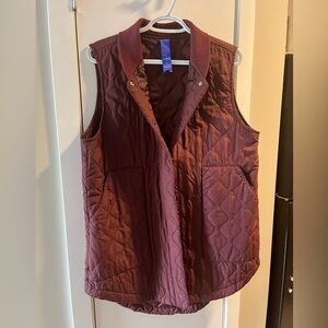 NWOT~ KIT & ACE~ Light & Long Quilted Vest (large)